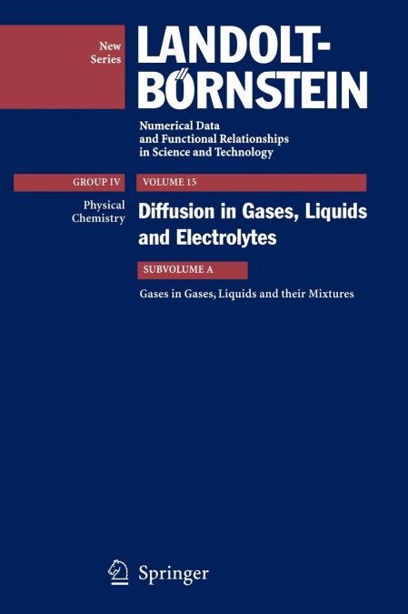 Gases in Gases, Liquids and Their Mixtures