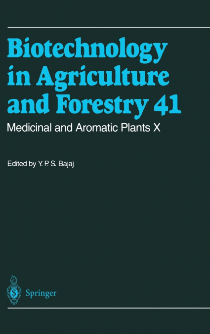 Medicinal and Aromatic Plants X