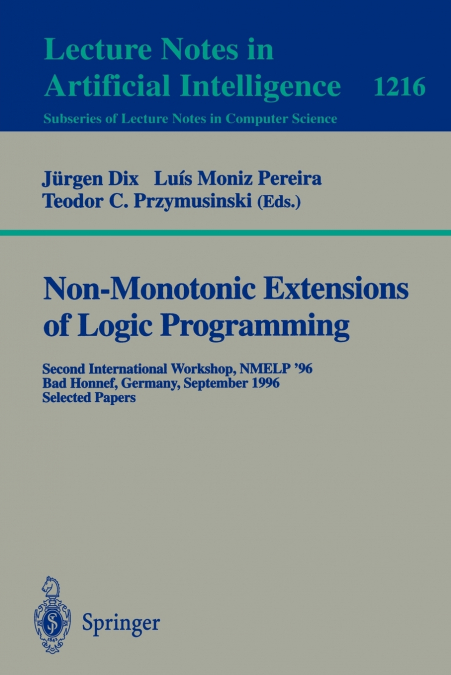 Non-Monotonic Extensions of Logic Programming