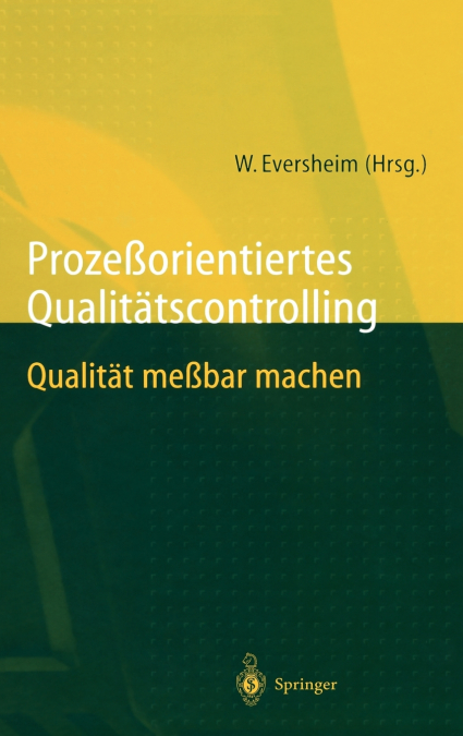 Prozeßorientiertes Qualitätscontrolling