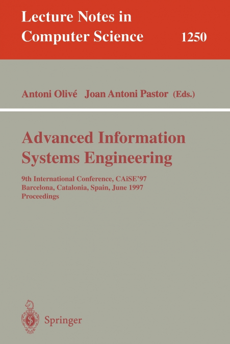 Advanced Information Systems Engineering