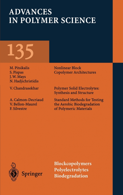 Blockcopolymers, Polyelectrolytes, Biodegradation
