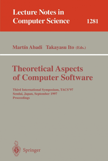 Theoretical Aspects of Computer Software
