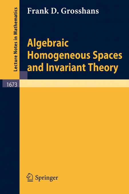 Algebraic Homogeneous Spaces and Invariant Theory