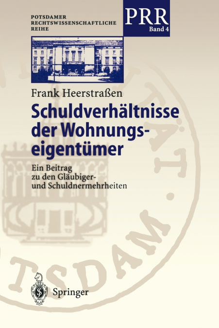Schuldverhaltnisse Der Wohnungseigentumer