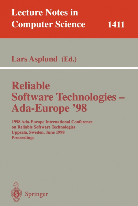 Reliable Software Technologies - Ada-Europe ’98
