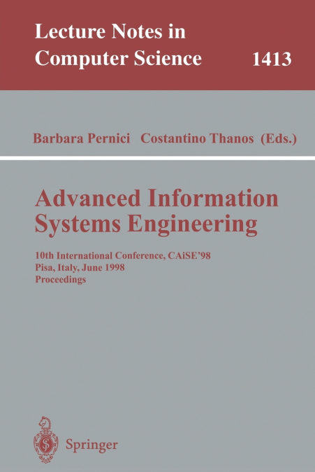 Advanced Information Systems Engineering