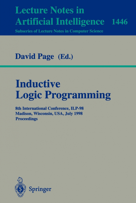Inductive Logic Programming