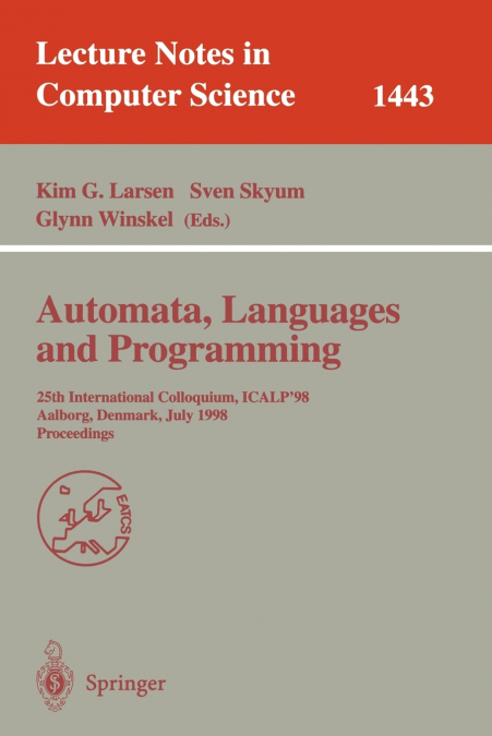 Automata, Languages and Programming
