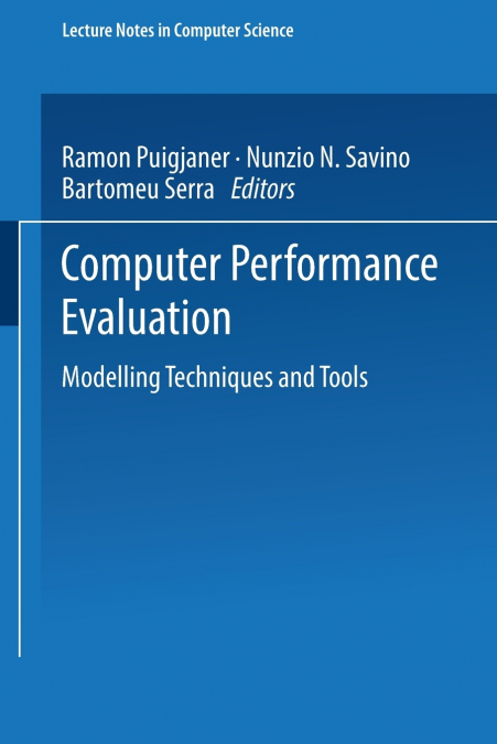 Computer Performance Evaluation