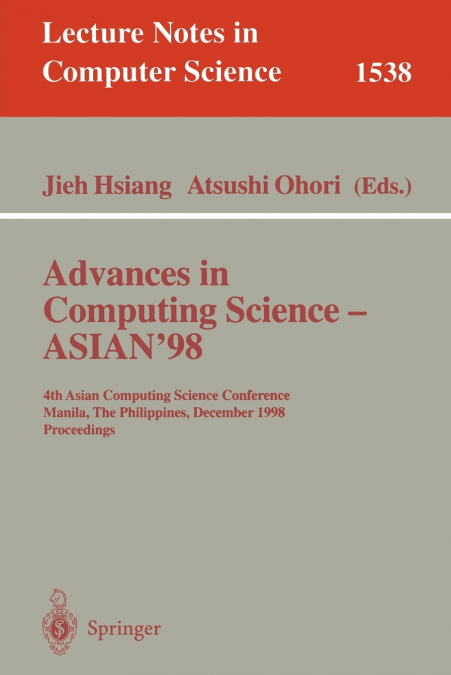Advances in Computing Science - ASIAN’98