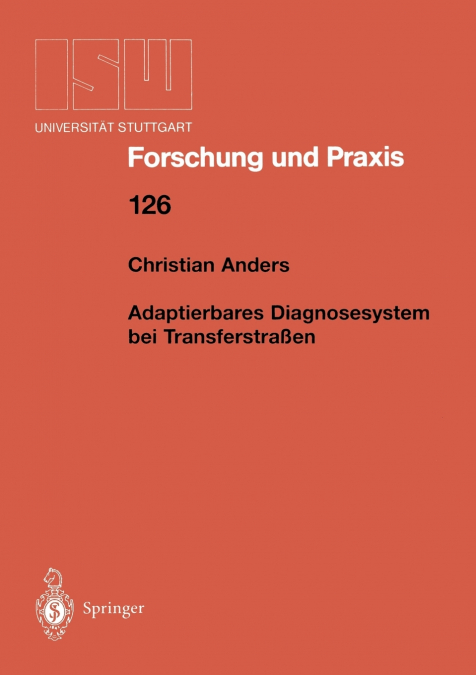 Adaptierbares Diagnosesystem bei Transferstraßen
