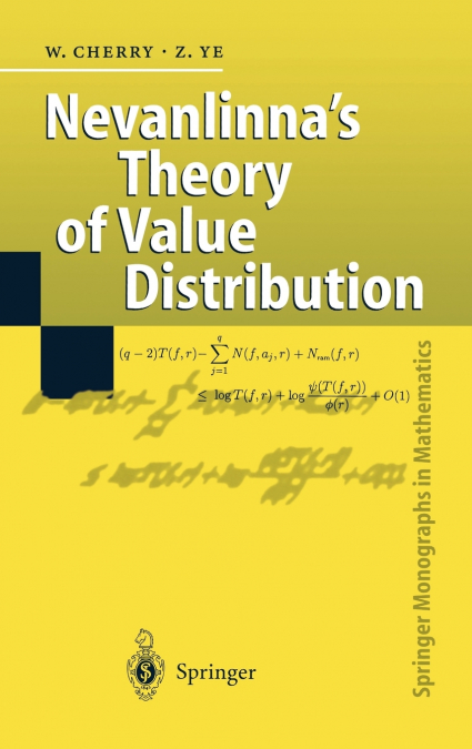 Nevanlinna’s Theory of Value Distribution