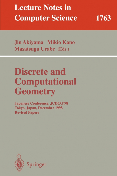 Discrete and Computational Geometry
