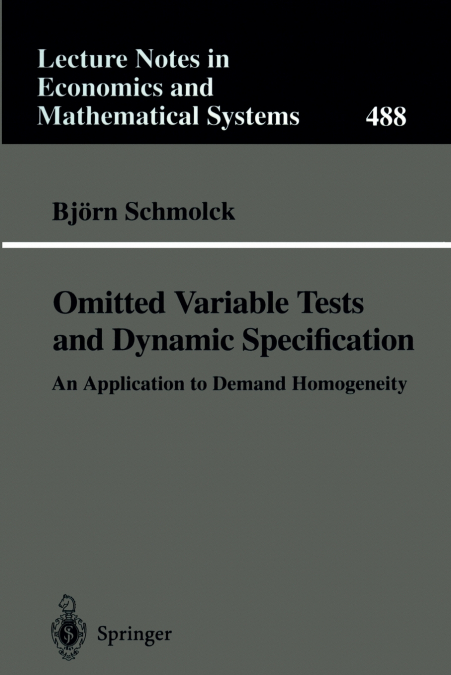 Omitted Variable Tests and Dynamic Specification