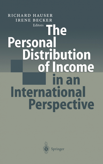 The Personal Distribution of Income in an International Perspective