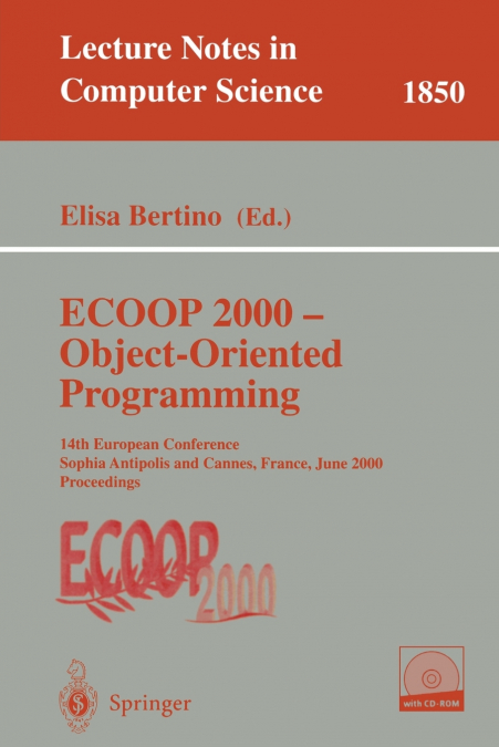 ECOOP 2000 - Object-Oriented Programming