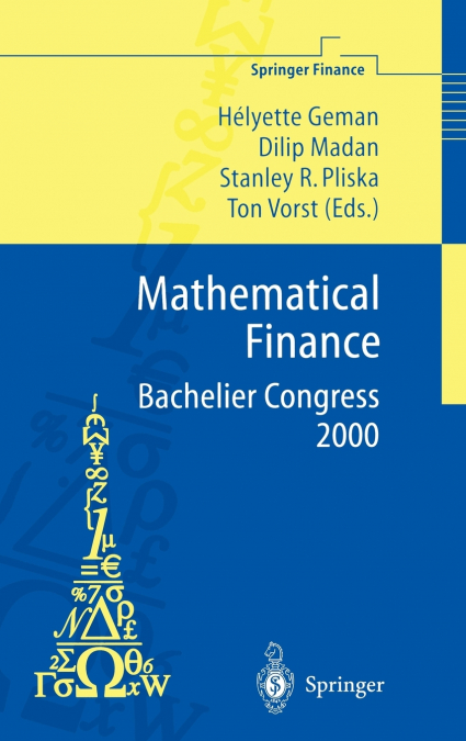 Mathematical Finance - Bachelier Congress 2000