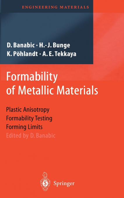 Formability of Metallic Materials