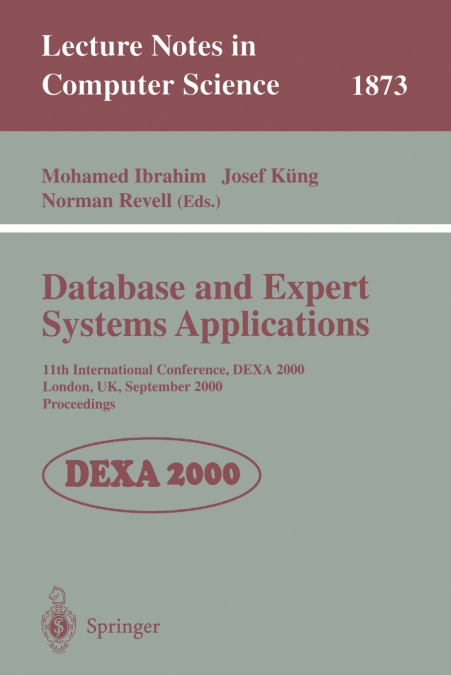 Database and Expert Systems Applications