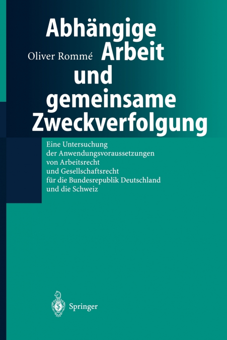 Abhangige Arbeit Und Gemeinsame Zweckverfolgung