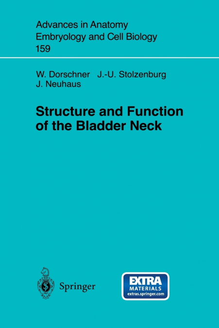 Structure and Function of the Bladder Neck [With CDROM]