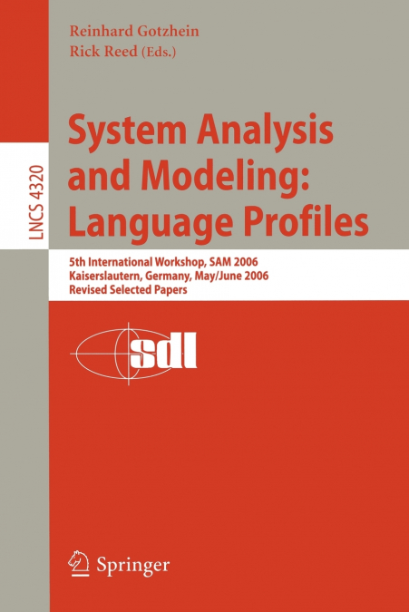 System Analysis and Modeling