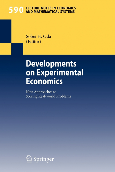 Developments on Experimental Economics