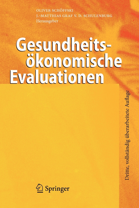 Gesundheitsökonomische Evaluationen