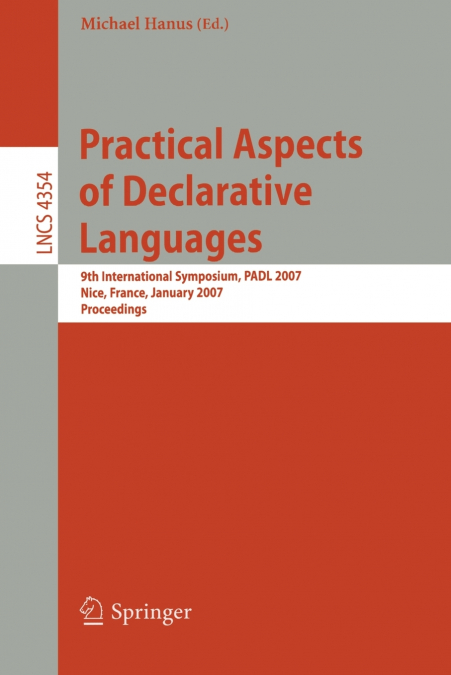 Practical Aspects of Declarative Languages