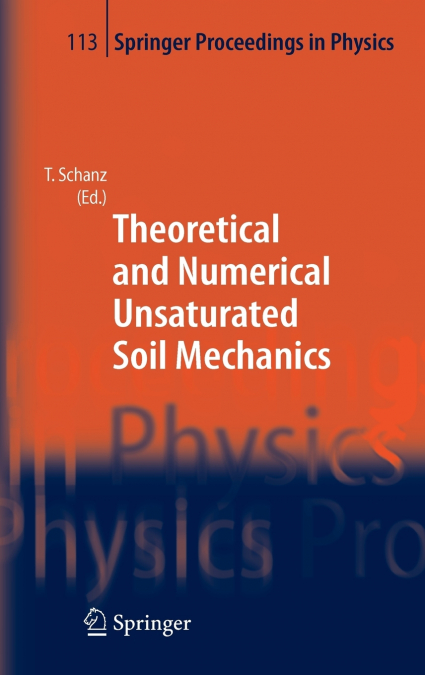 Theoretical and Numerical Unsaturated Soil Mechanics