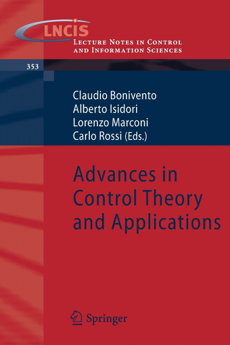 Advances in Control Theory and Applications