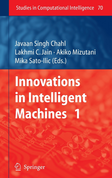 Innovations in Intelligent Machines - 1