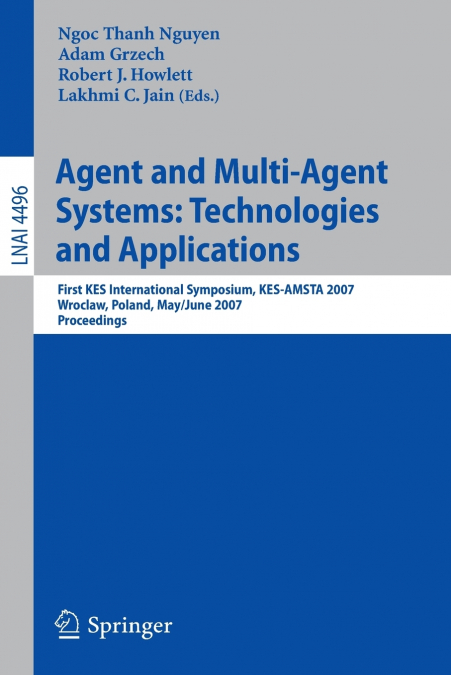 Agent and Multi-Agent Systems