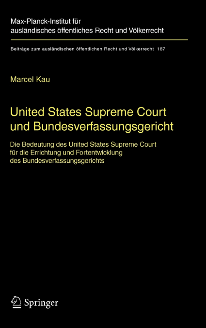 United States Supreme Court und Bundesverfassungsgericht