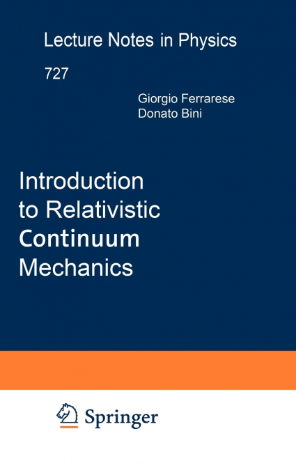 Introduction to Relativistic Continuum Mechanics