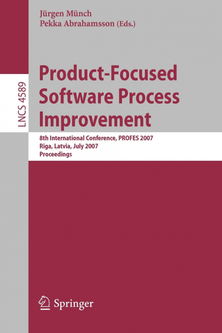 Product-Focused Software Process Improvement