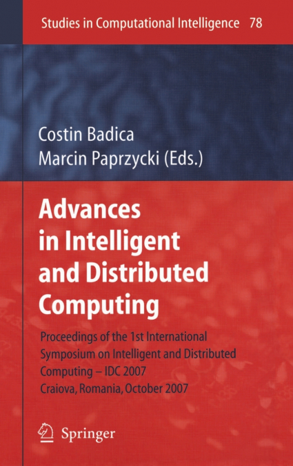 Advances in Intelligent and Distributed Computing