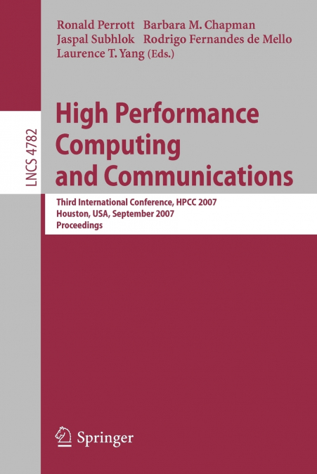 High Performance Computing and Communications