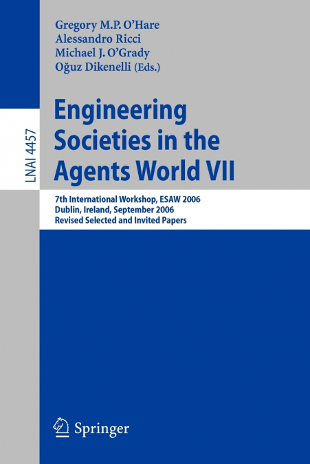 Engineering Societies in the Agents World VII