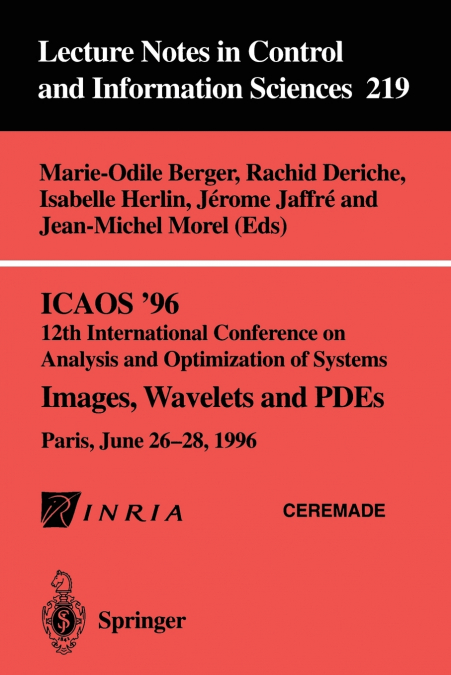 Icaos 96 12th International Conference on Analysis and Optimization of Systems