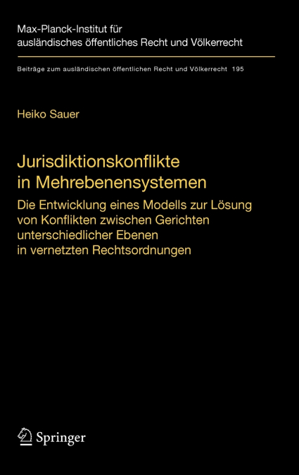 Jurisdiktionskonflikte in Mehrebenensystemen