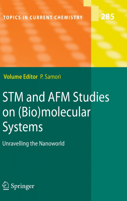 STM and AFM Studies on (Bio)Molecular Systems