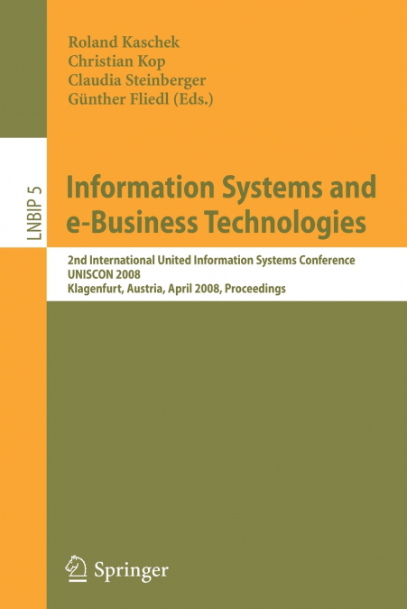 Information Systems and E-Business Technologies