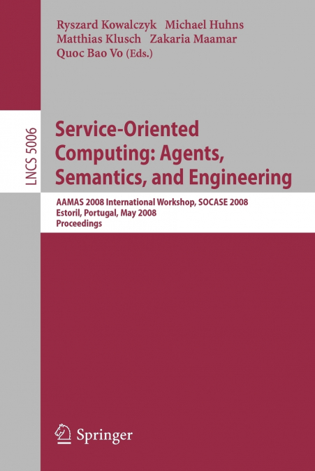 Service-Oriented Computing