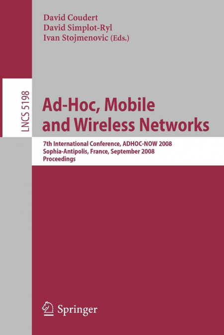 Ad-hoc, Mobile and Wireless Networks
