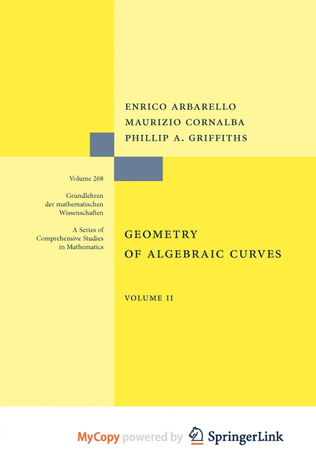 Geometry of Algebraic Curves