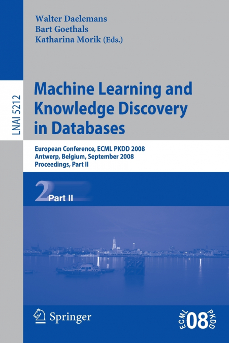 Machine Learning and Knowledge Discovery in Databases