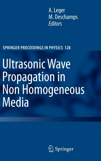Ultrasonic Wave Propagation in Non Homogeneous Media