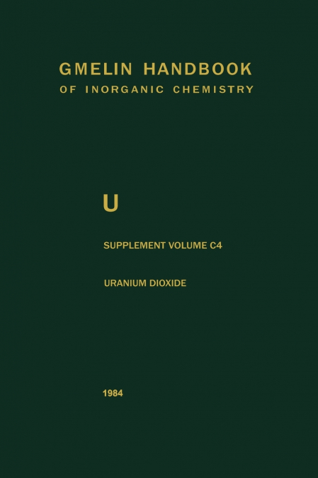 Uranium Dioxide, Uo2, Preparation and Crystallographic Properties